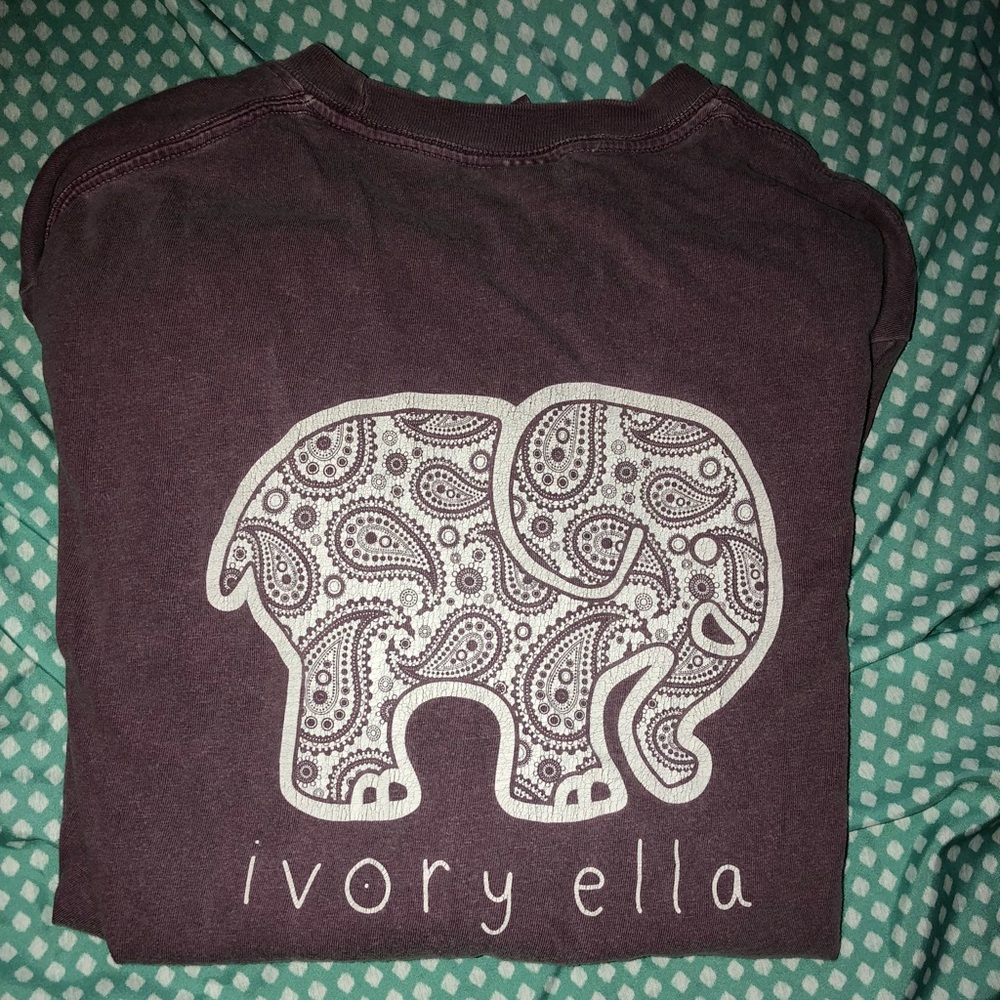 Long sleeve ivory ella shirt